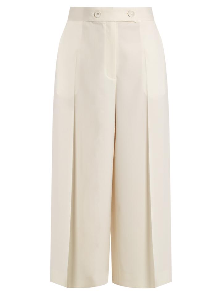 Proenza Schouler High-rise Wool Culottes