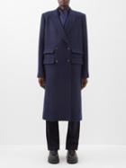 Gabriela Hearst - Reed Double-breasted Virgin Wool Coat - Womens - Navy