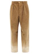 Nick Fouquet - Teodoro Ombr-corduroy Trousers - Mens - Brown