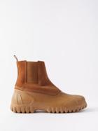 Diemme - Balbi Suede And Rubber Boots - Mens - Beige