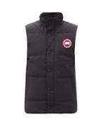 Matchesfashion.com Canada Goose - Garson Quilted-down Gilet - Mens - Navy