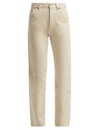 Matchesfashion.com Jacquemus - Le Jean Straight Leg Jeans - Womens - Cream