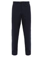 Matchesfashion.com Oliver Spencer - Theobald Ribbed Cotton Trousers - Mens - Navy