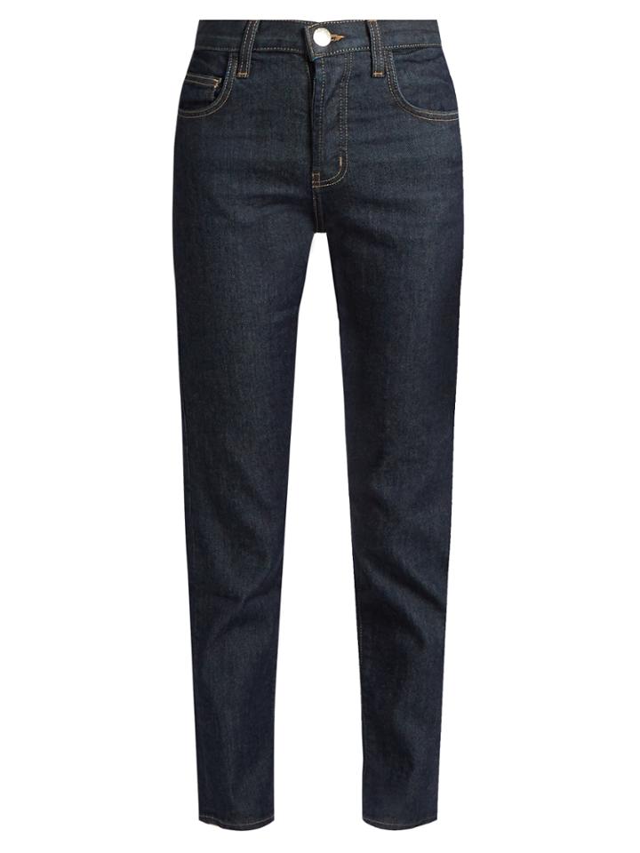 Current/elliott The Original Mid-rise Straight-leg Jeans