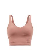 Lululemon - Align Jersey Cropped Tank Top - Womens - Light Red