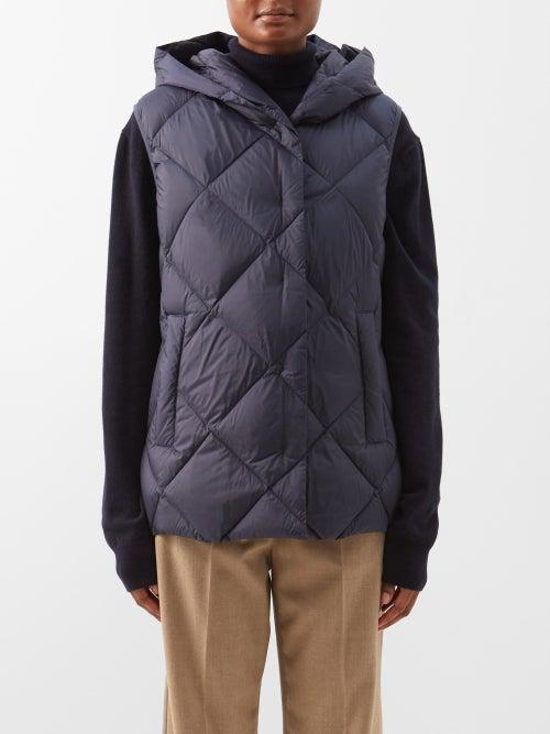 Weekend Max Mara - Frutto Gilet - Womens - Dark Blue