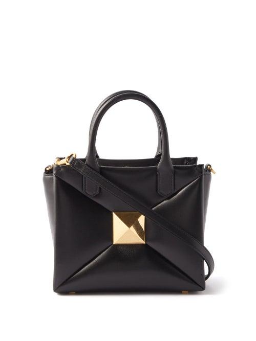 Valentino Garavani - One Stud Quilted-leather Cross-body Bag - Womens - Black