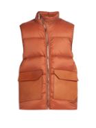 Matchesfashion.com Rick Owens - Mollino Quilted Down Gilet - Mens - Orange