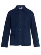 Blue Blue Japan Patch-pocket Cotton Jacket