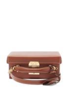 Matchesfashion.com Mark Cross - Grace Small Saffiano-leather Box Bag - Womens - Brown