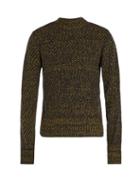 Matchesfashion.com Oliver Spencer - Westland Crew Neck Wool Sweater - Mens - Navy Multi