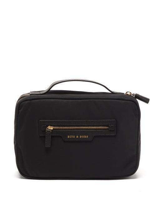 Anya Hindmarch - Bathroom Cabinet Nylon Wash Bag - Womens - Black