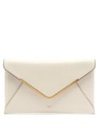 Matchesfashion.com Anya Hindmarch - Postbox Leather Clutch Bag - Womens - White