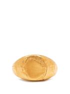 Alighieri False Promises Gold-plated Signet Ring