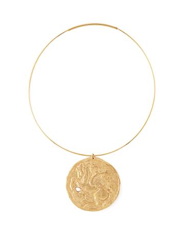 Alighieri The Pegasus Gold-plated Choker