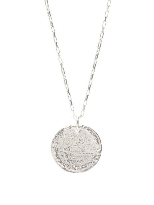 Matchesfashion.com Alighieri - The Snow Lion Sterling Silver Necklace - Mens - Silver