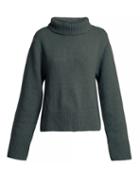 Matchesfashion.com Khaite - Wallis Roll Neck Cashmere Sweater - Womens - Green