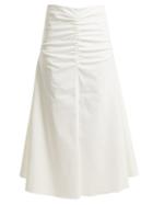 Matchesfashion.com Sportmax - Kerry Skirt - Womens - White