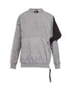 Matchesfashion.com Nemen - Utility Shell Sweatshirt - Mens - Light Grey