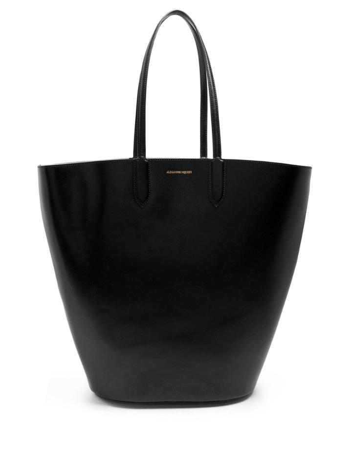Alexander Mcqueen Basket Large Leather Tote