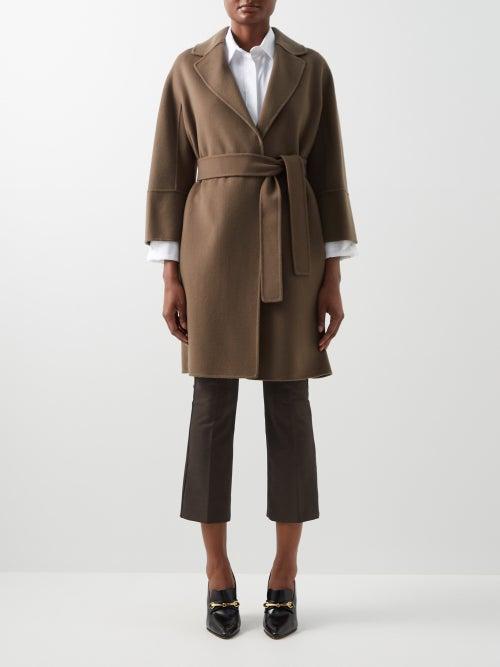 S Max Mara - Arona Coat - Womens - Brown