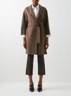 S Max Mara - Arona Coat - Womens - Brown
