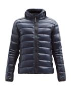 Matchesfashion.com Canada Goose - Croften Hooded Quilted Down Coat - Mens - Navy
