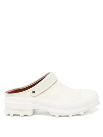 Camperlab - Traktori Leather Slides - Mens - Cream