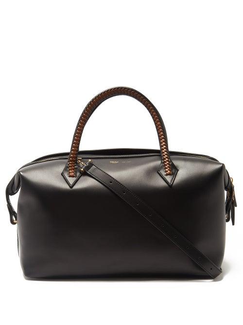 Ladies Bags Mtier - Perriand City Large Leather Bag - Womens - Black Multi