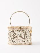 Rosantica - Holli Ballerina Sequin-embellished Handbag - Womens - Gold
