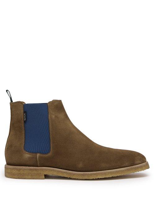 Matchesfashion.com Paul Smith - Andy Suede Chelsea Boots - Mens - Brown