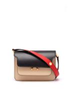 Matchesfashion.com Marni - Trunk Mini Leather Cross Body Bag - Womens - Black Multi