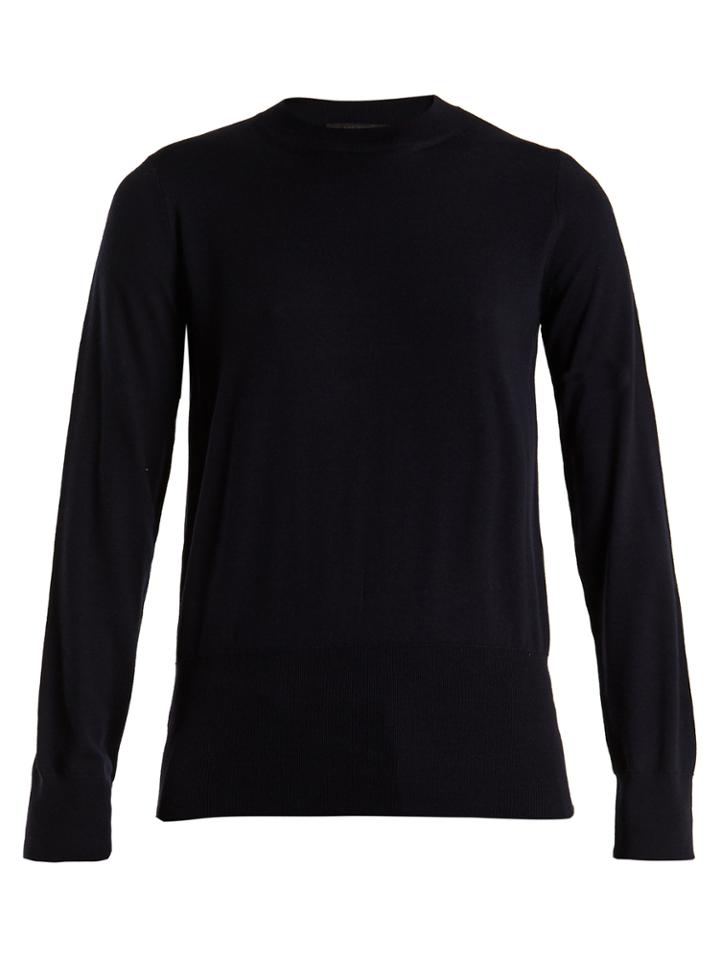 The Row Denni Wool And Cashmere-blend Sweater