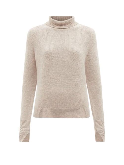 Joseph - Roll-neck Cashmere Sweater - Womens - Beige