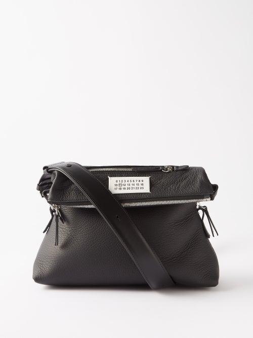Maison Margiela - 5ac Leather Cross-body Bag - Mens - Black
