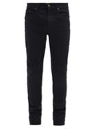 Matchesfashion.com Saint Laurent - Skinny-leg Jeans - Mens - Black Silver