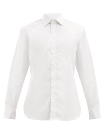Matchesfashion.com Emma Willis - French-cuff Cotton-blend Shirt - Mens - White