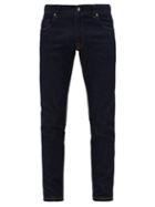 Matchesfashion.com Fendi - Ff Camo-print Pocket Slim-leg Jeans - Mens - Indigo