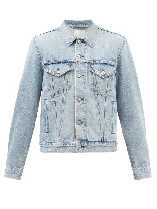 Citizens Of Humanity - Classic Organic Cotton-blend Denim Jacket - Mens - Light Blue