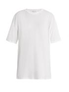 Matchesfashion.com Raey - Long Line Cotton Jersey T Shirt - Womens - White