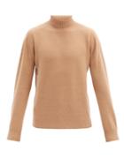 Matchesfashion.com Altea - Roll-neck Wool-blend Sweater - Mens - Beige