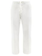 Mens Rtw Orlebar Brown - Brewer Drawstring-waist Cotton Trousers - Mens - Cream