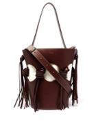 Matchesfashion.com Neous - Venus Cutout Leather Bucket Bag - Womens - Brown