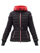 Matchesfashion.com Moncler Grenoble - Bruche Belted Quilted-shell Jacket - Womens - Black
