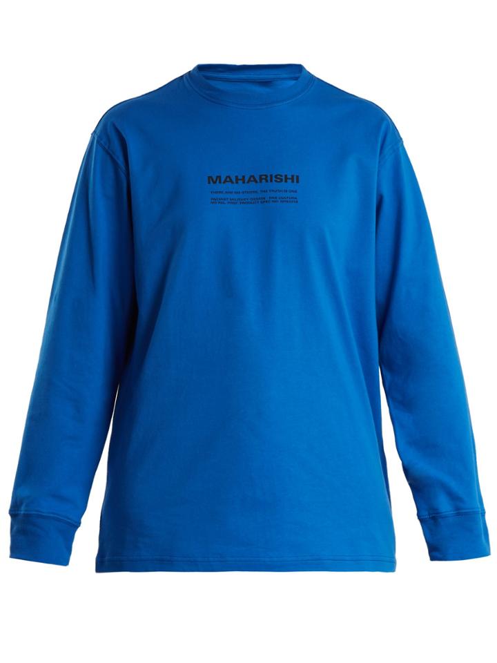 Maharishi Oversized Jersey T-shirt