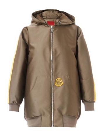 Moncler Gamme Rouge Duchess-satin Hooded Parka