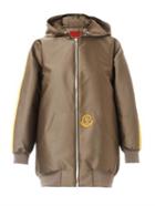 Moncler Gamme Rouge Duchess-satin Hooded Parka