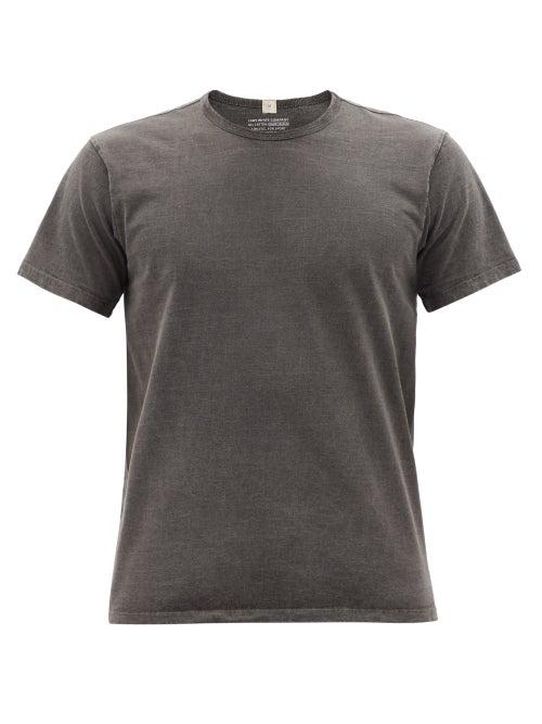 Matchesfashion.com Lady White Co. - Our Cotton-jersey T-shirt - Mens - Dark Grey