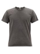Matchesfashion.com Lady White Co. - Our Cotton-jersey T-shirt - Mens - Dark Grey