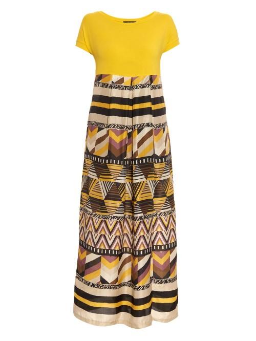 Weekend Max Mara Pernice Printed Maxi Dress